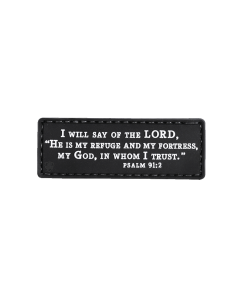 Psalm 91:2 Morale Patch